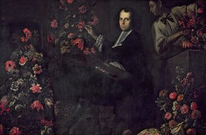 Autoritratto con un servitore, c.1650